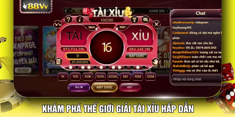 Khám phá thế giới giải tài xỉu hấp dẫn