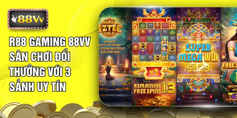 R88 Gaming 88VV - Sân Chơi Đổi Thưởng Với 3 Sảnh Uy Tín